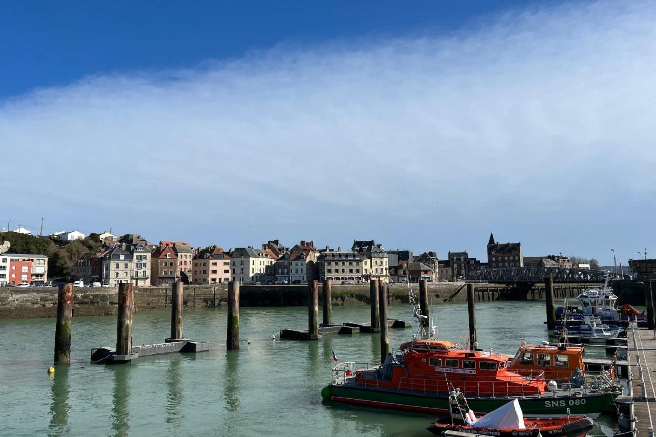 Appartamento Entre Port et Mer au 1er étage Dieppe Esterno foto