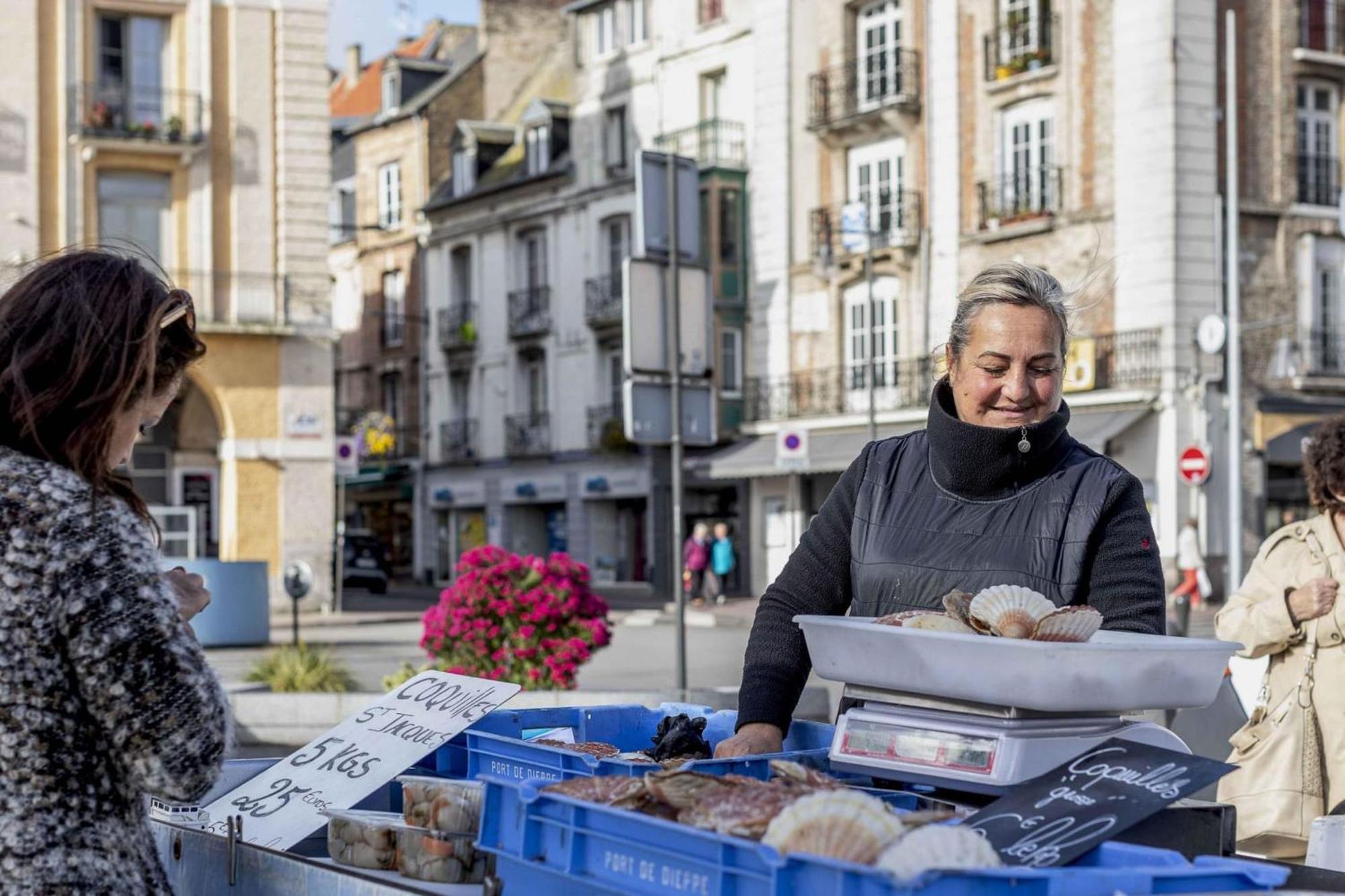 Appartamento Entre Port et Mer au 1er étage Dieppe Esterno foto
